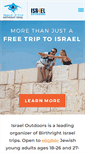 Mobile Screenshot of israeloutdoors.com